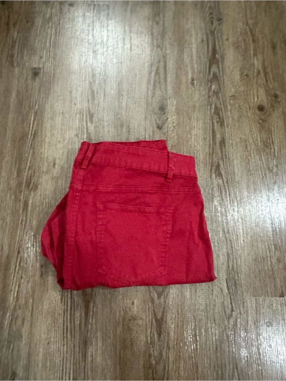 Maurices Red Skinny Jeans